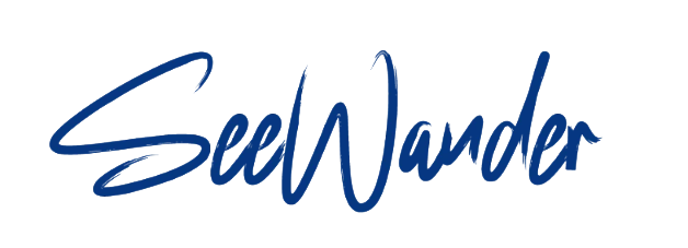 SeeWander cursive wordmark